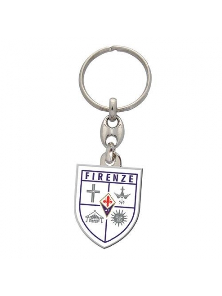 Portachiavi con etichetta 4 Quartieri ACF Fiorentina